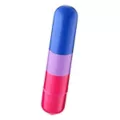 Bisexual Pride 10-Function Waterproof XL Bullet Vibrator 3.25 Inch - Sexology at Spencer's