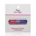 Bisexual Pride 10-Function Waterproof XL Bullet Vibrator 3.25 Inch - Sexology at Spencer's
