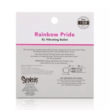 Rainbow Pride Multi-Function Rechargeable XL Bullet Vibrator 3.25 Inch - Sexology at Spencer's