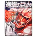 Attack on Titan Fleece Blanket at Spencer's