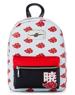 itachi backpack mini Shop Comeback featuring a print of the Anbu Captain front and center with Akatsuki clouds all over Itachi backpack ara_8229 - Gem