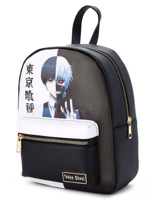 Black and White Tokyo Ghoul Mini Backpack