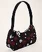 Red and White Rose The Nightmare Before Christmas Shoulder Bag