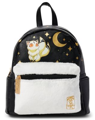 Dolls Kill x Inuyasha Kirara Convertible Mini Backpack - Black