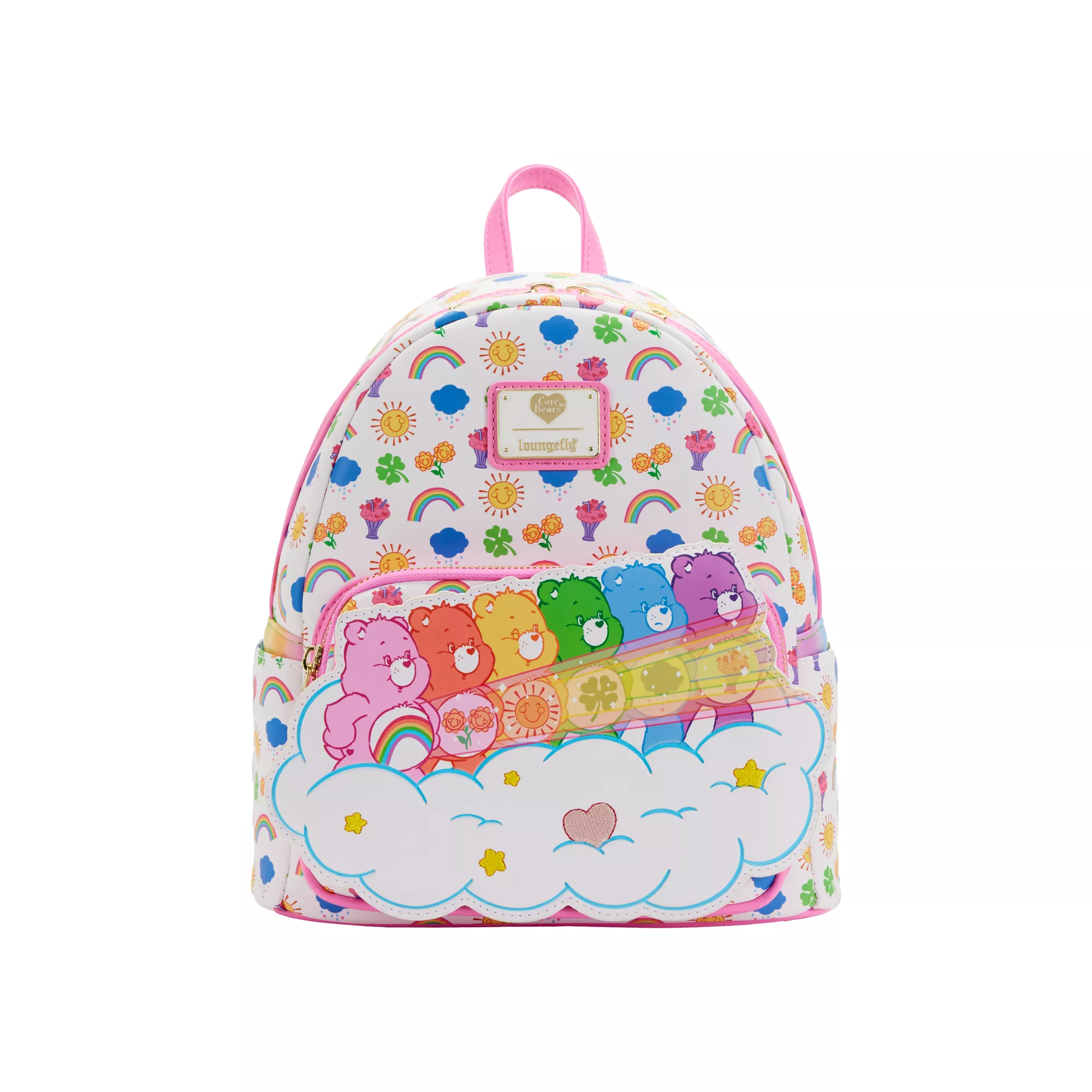 Loungefly Rainbow Care Bears Mini Backpack at Spencer's