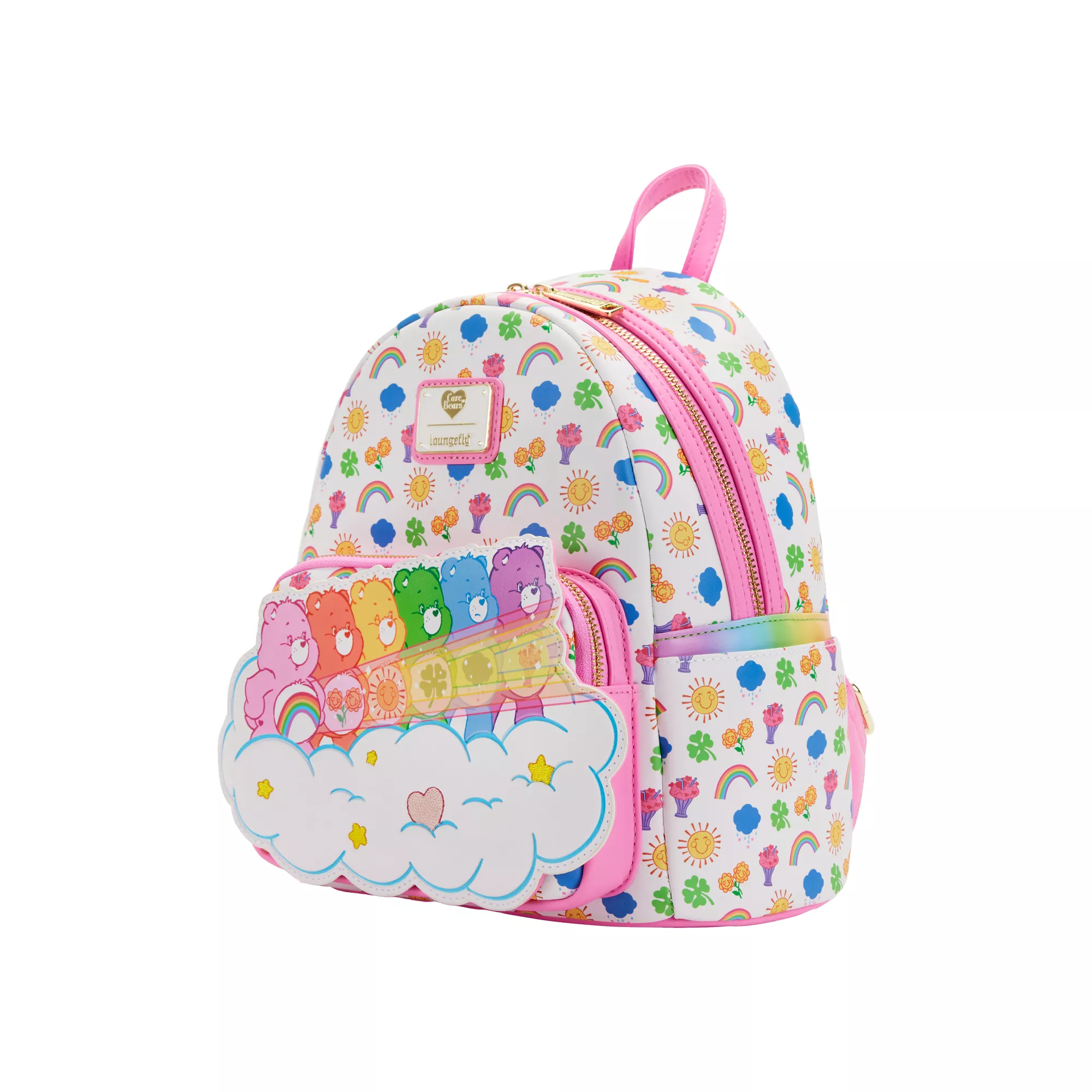 Loungefly Rainbow Care Bears Mini Backpack at Spencer's
