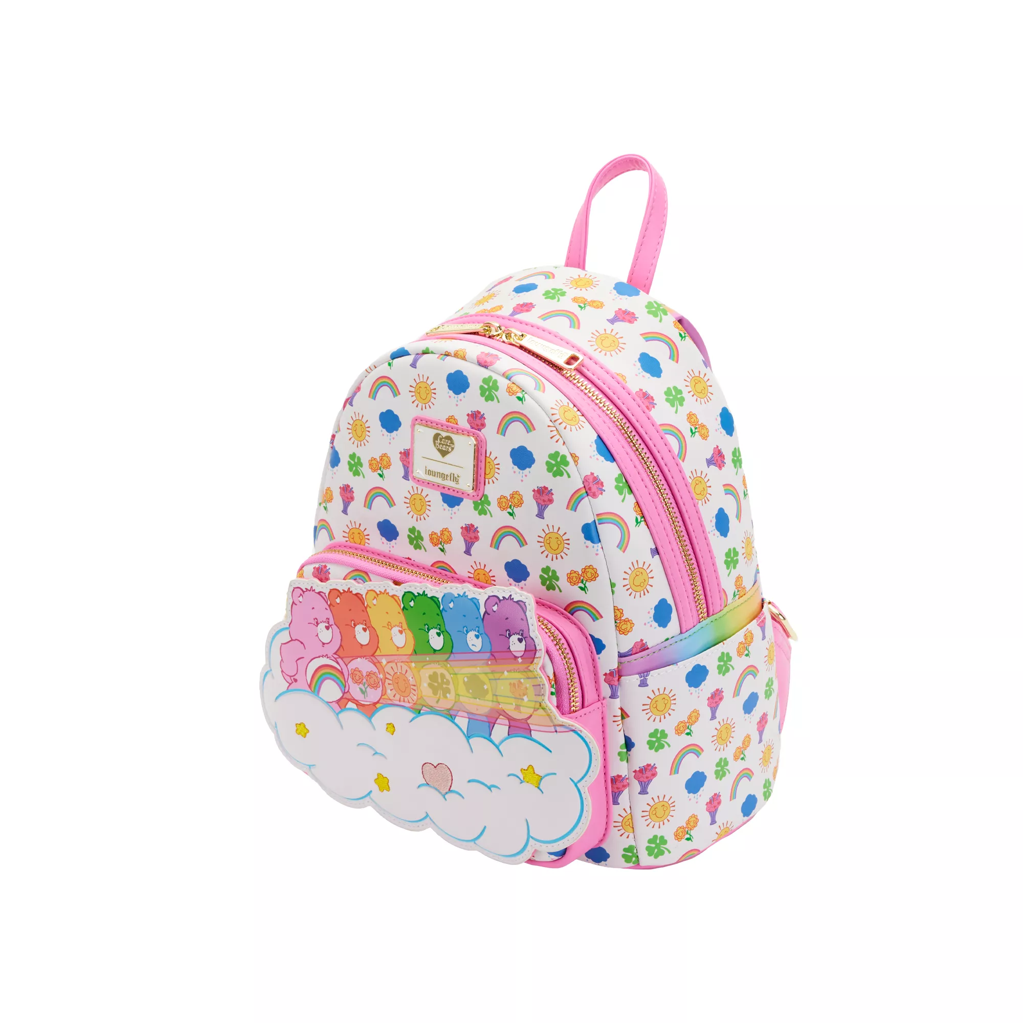 Loungefly Rainbow Care Bears Mini Backpack at Spencer's