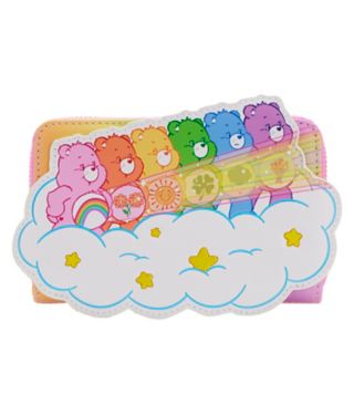 Loungefly Rainbow Care Bears Zip Wallet