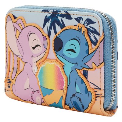 Loungefly Date Night Stitch Zip Wallet - Lilo & Stitch
