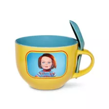 Good Guys Chucky Soup Mug with Spoon - 24 oz. at Spencer's