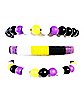 Multi-Pack Nonbinary Pride Cord and Beaded Bracelets - 3 Pack
