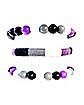 Multi-Pack Asexual Pride Cord and Beaded Bracelets - 3 Pack