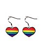 Rainbow Pride Dangle Earrings