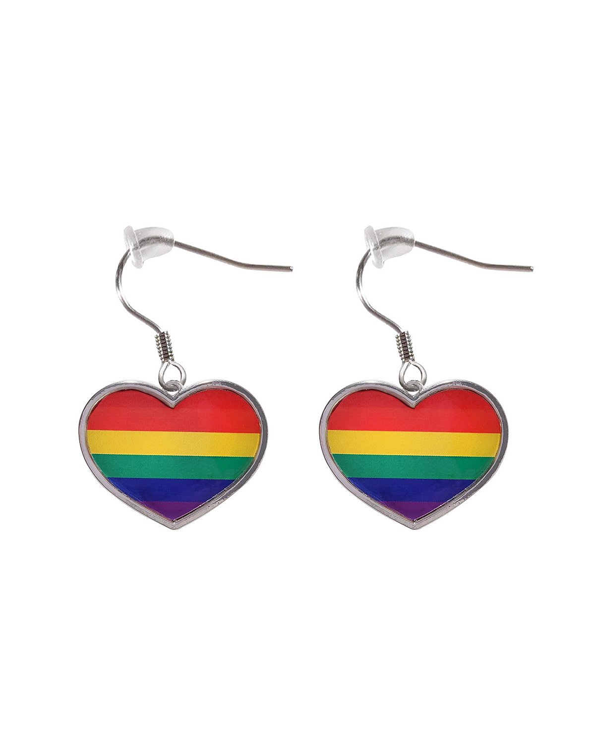 Rainbow Pride Dangle Earrings