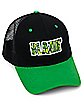 Blazin' Weed Leaf Trucker Hat