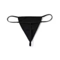 Black Faux Leather Garter Belt at Spencer's