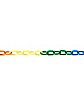 Rainbow Link Pride Wallet Chain