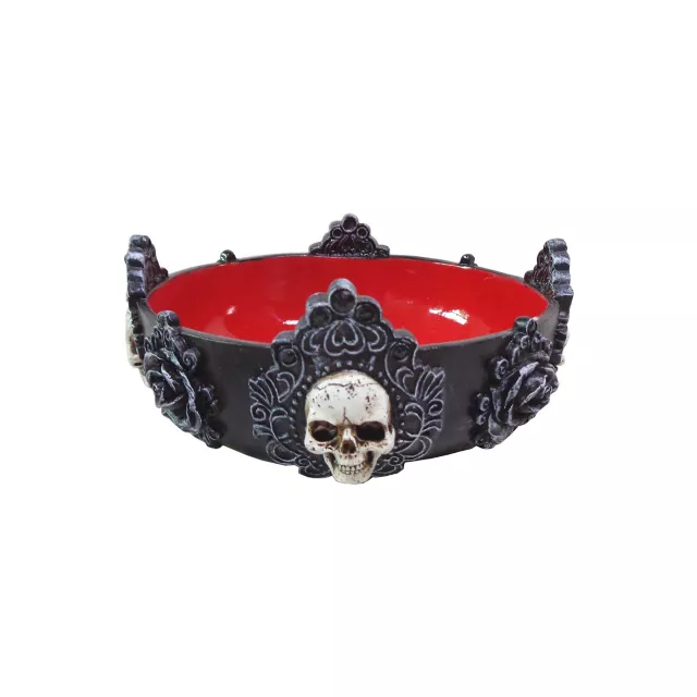 Skull Rose Table Dish at Spencer's