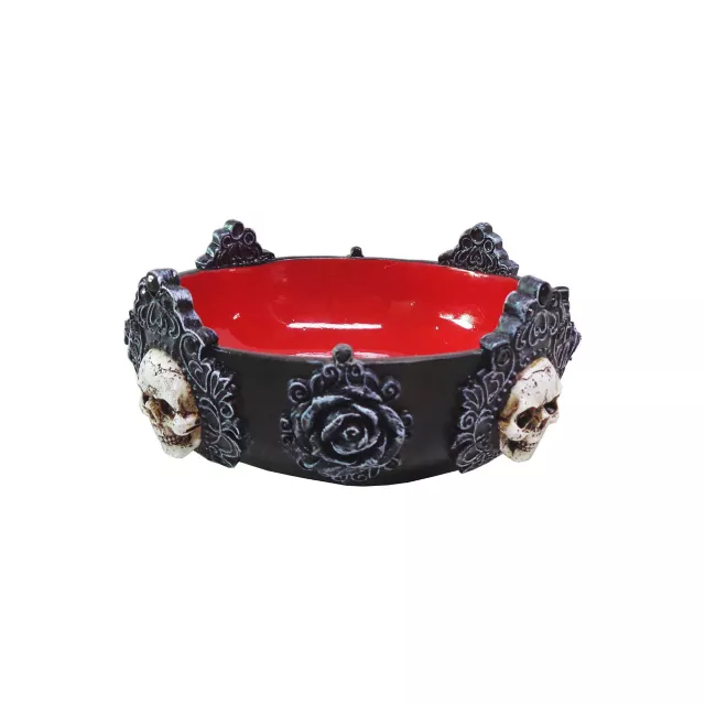 Skull Rose Table Dish at Spencer's