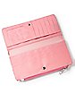 Pink Gloomy Bear Zip Wallet