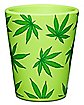 Weed Leaves Silicone Shot Glass - 1.5 oz.