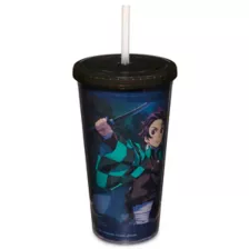 Tanjiro and Nezuko Cup with Straw 20 oz. - Demon Slayer at Spencer's