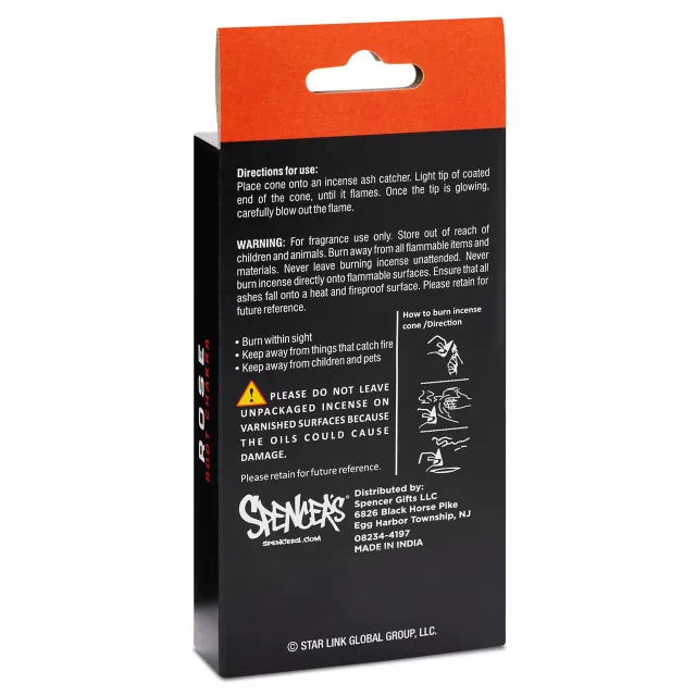 Rose Root Chakra Incense Cones 20 Pack - Sacred Chakra at Spencer's