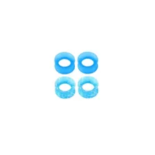 Multi-Pack Blue and White Splatter Tunnels - 2 Pair at Spencer's