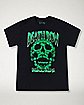 Weed Skull T Shirt - Death Row Records