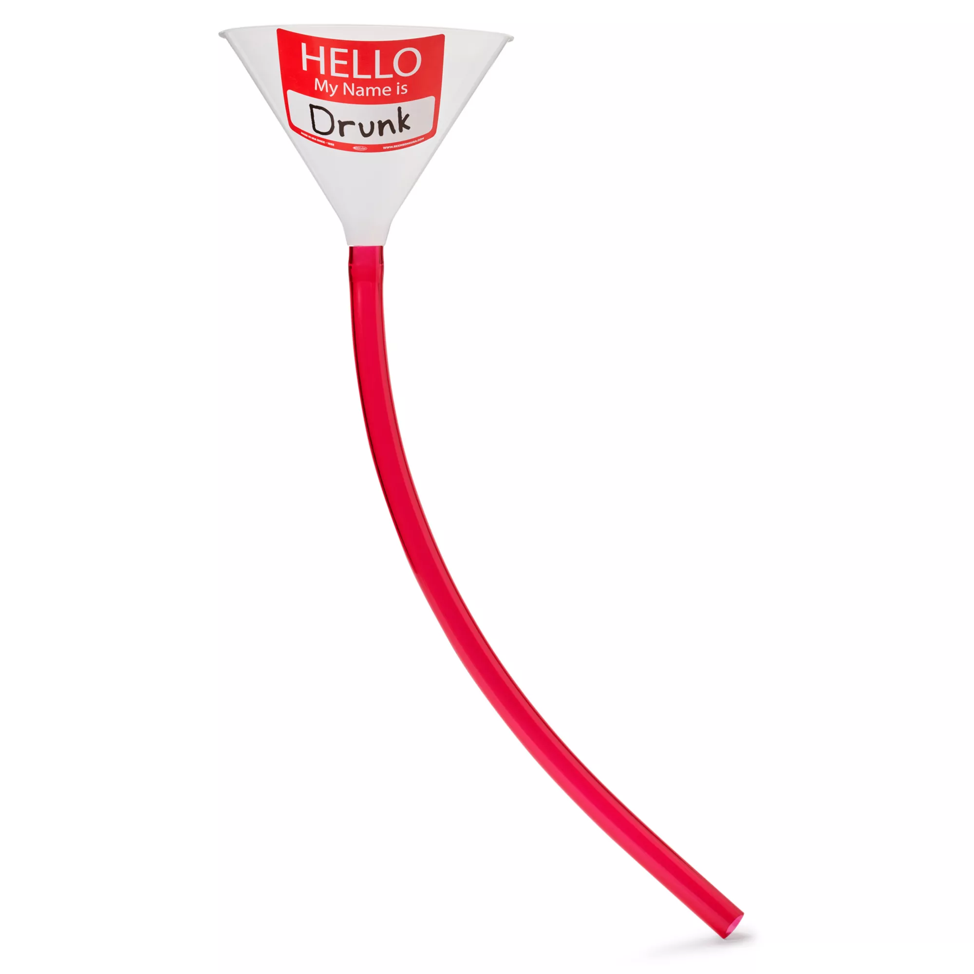 Hello My Name is Drunk Beer Bong at Spencer's