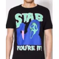 Ghost Face Stab You're It T Shirt at Spencer's