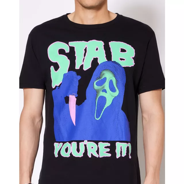 Ghost Face Stab You're It T Shirt at Spencer's