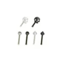 Multi-Pack Skull Bone Nose Rings 6 Pack - 20 Gauge at Spencer's