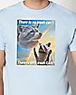 There Is No Trash Can't Raccoon T Shirt - Nocturnal Trash