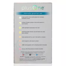 plusOne Intimate Groomer Set at Spencer's