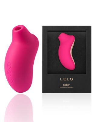 Sona 8-Function Waterproof Rechargeable Sonic Clitoral Massager Cerise - Lelo
