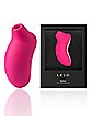Sona 8-Function Waterproof Rechargeable Sonic Clitoral Massager Cerise - Lelo