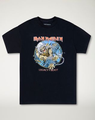 Iron maiden legacy of the beast hot sale t shirt