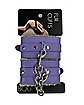 Lavender Furry Handcuffs - Pleasure Bound