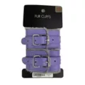 Lavender Furry Handcuffs - Pleasure Bound at Spencer's