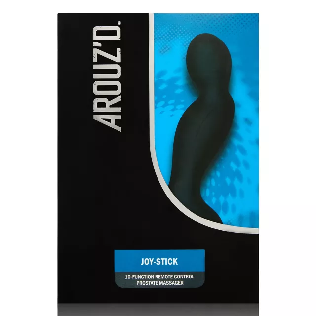 Joy-Stick 10-Function Waterproof Remote Control Rechargeable Prostate Massager 5.8 Inch - Arouz'd at Spencer's