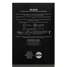 Joy-Stick 10-Function Waterproof Remote Control Rechargeable Prostate Massager 5.8 Inch - Arouz'd at Spencer's