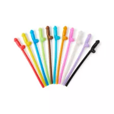 Naughty Dick Straws at Spencer's
