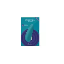Starlet 3 Multi-Function Rechargeable Waterproof Clitoral Stimulator Turquoise 4.5 Inch - Womanizer at Spencer's