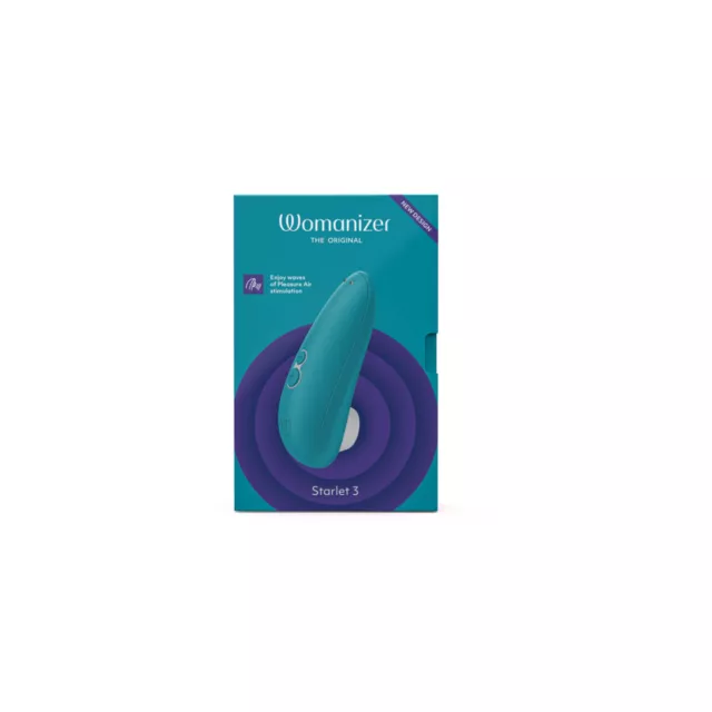Starlet 3 Multi-Function Rechargeable Waterproof Clitoral Stimulator Turquoise 4.5 Inch - Womanizer at Spencer's