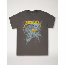 Metallica Spiderweb T Shirt at Spencer's
