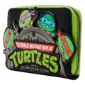 Loungefly Teenage Mutant Ninja Turtles Zip Wallet at Spencer's