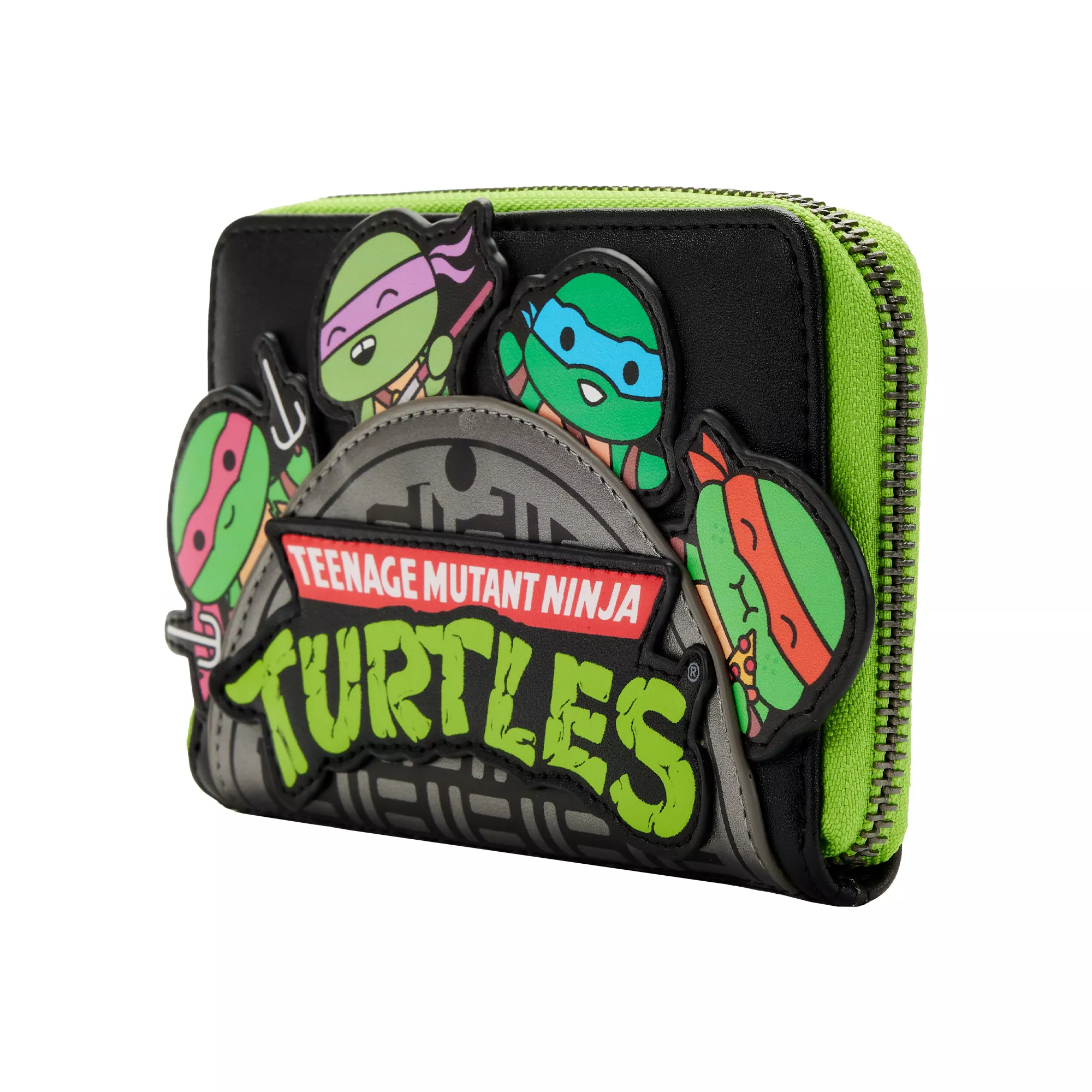 Loungefly Teenage Mutant Ninja Turtles Zip Wallet at Spencer's