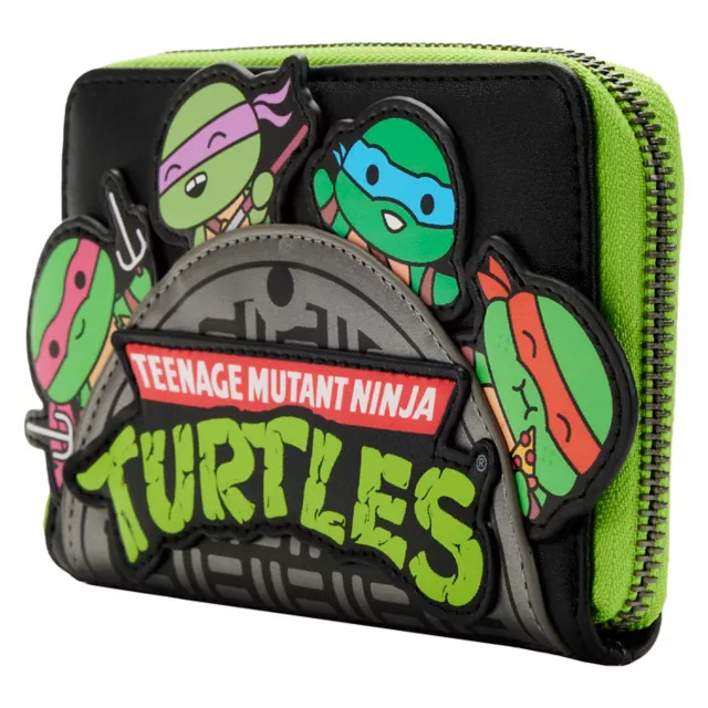 Loungefly Teenage Mutant Ninja Turtles Zip Wallet at Spencer's