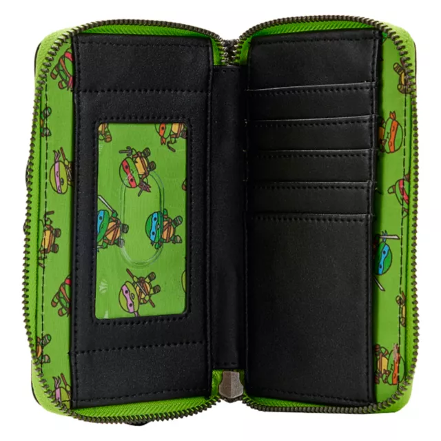 Loungefly Teenage Mutant Ninja Turtles Zip Wallet at Spencer's